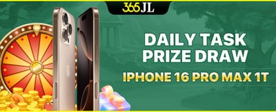 Daily 50% Reload Bonus + Jackpot Entry